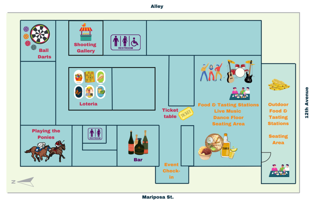 Tequila & Quesadillas Site Map
